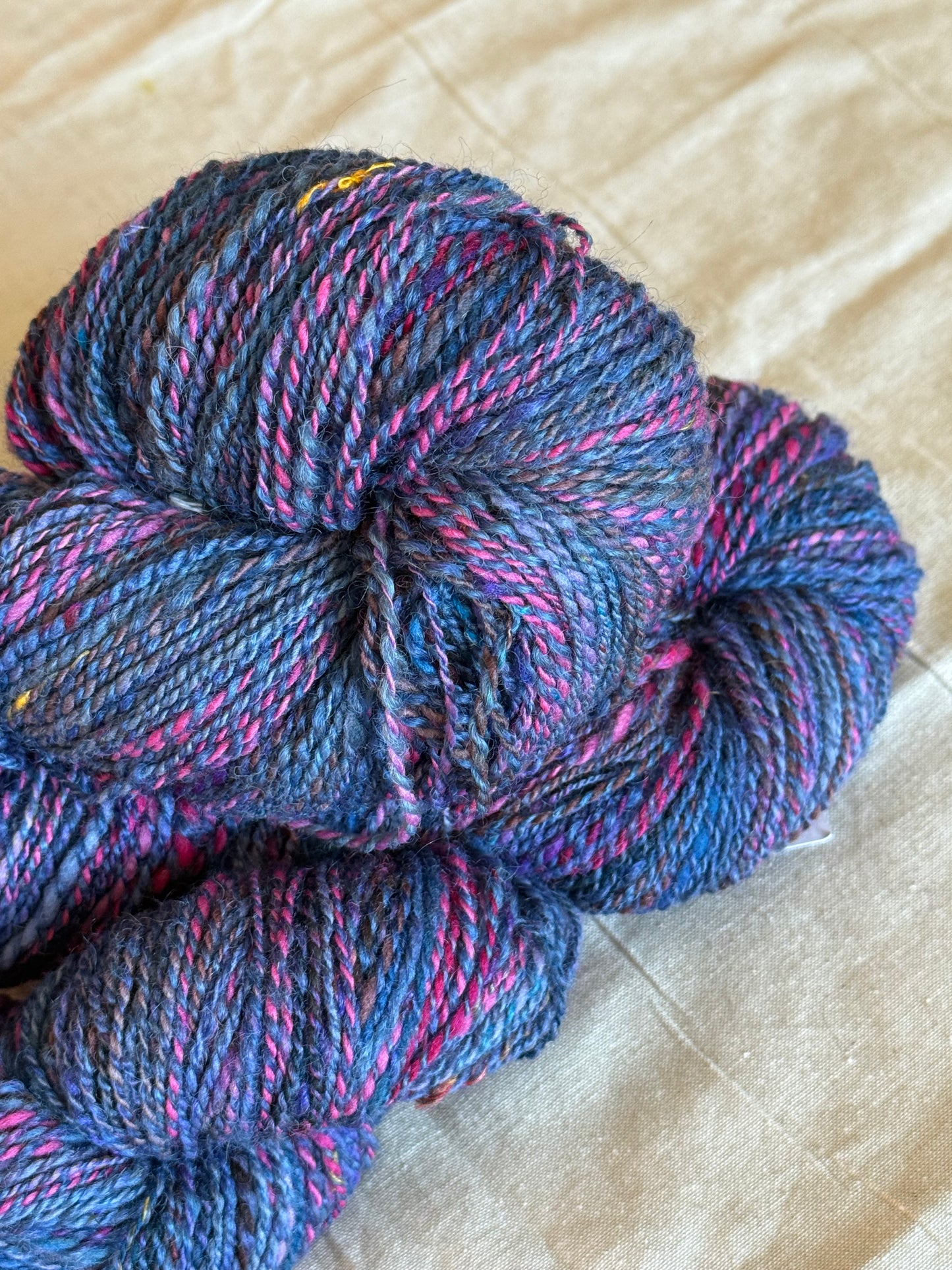 Spectral Loam — Targhee & Sari Silk Handspun