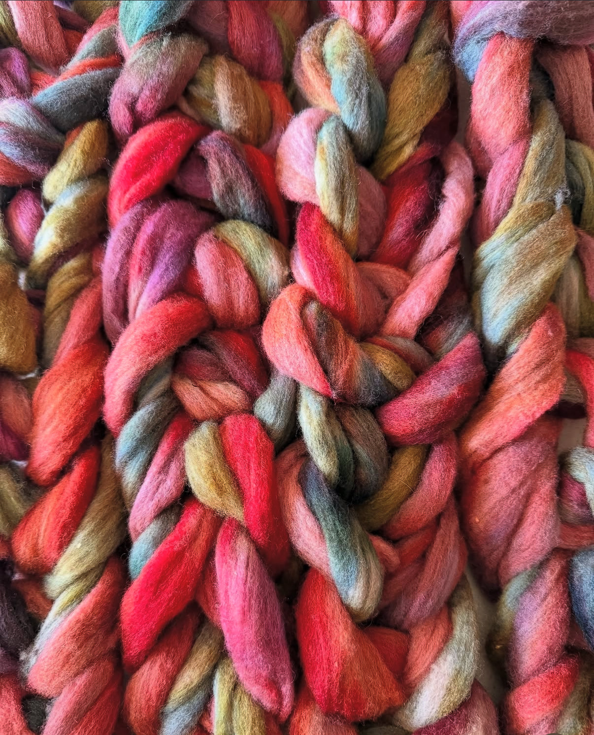 Hand-Dyed Fiber