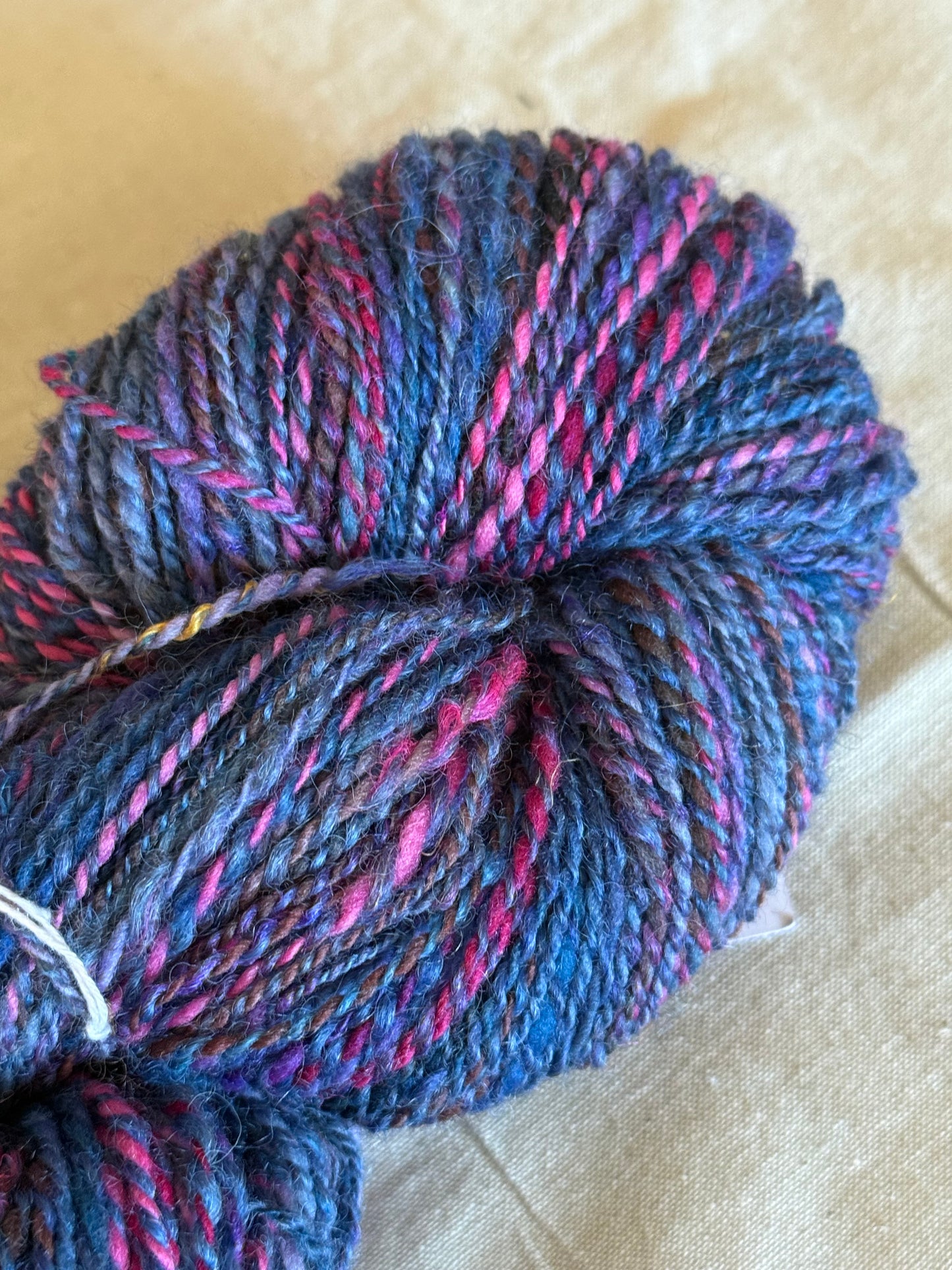 Spectral Loam — Targhee & Sari Silk Handspun