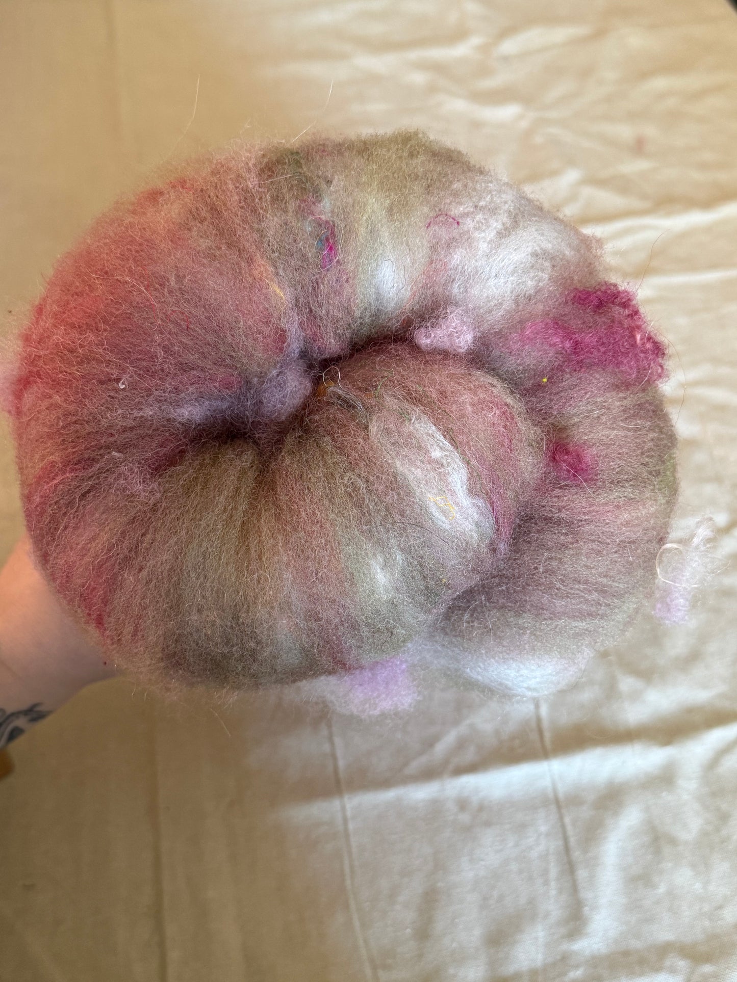 Art Batt — Domestic Wool / Silk / Locs