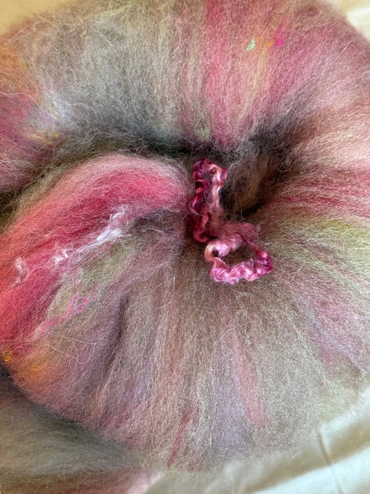 Art Batt — Domestic Wool / Silk / Locs